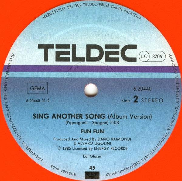 Fun Fun : Living In Japan (12", Maxi, Ora)
