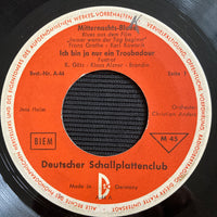 Jens Holm (4) : Mitternachts-Blues (7", EP, Mono, Club)