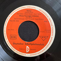 Jens Holm (4) : Mitternachts-Blues (7", EP, Mono, Club)