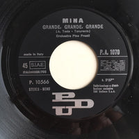 Mina (3) : Grande, Grande, Grande (7", Cov)