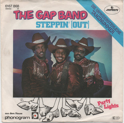 The Gap Band : Steppin' (Out) / Party Lights (7")