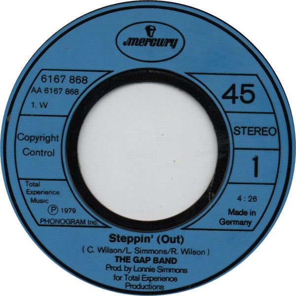 The Gap Band : Steppin' (Out) / Party Lights (7")