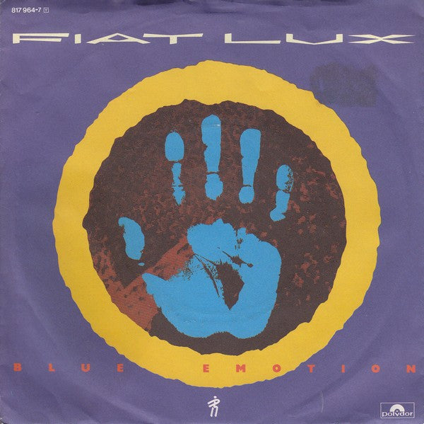 Fiat Lux : Blue Emotion (7", Single)