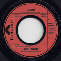 Fiat Lux : Blue Emotion (7", Single)