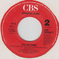 Jennifer Rush Duet With Elton John : Flames Of Paradise (7", Single)
