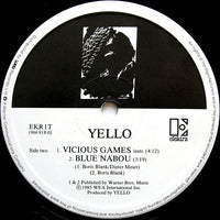 Yello : Vicious Games (12", Single)