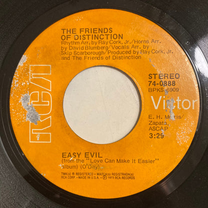 The Friends Of Distinction : Easy Evil / Ain't No Woman (Like The One I've Got)  (7", Single)
