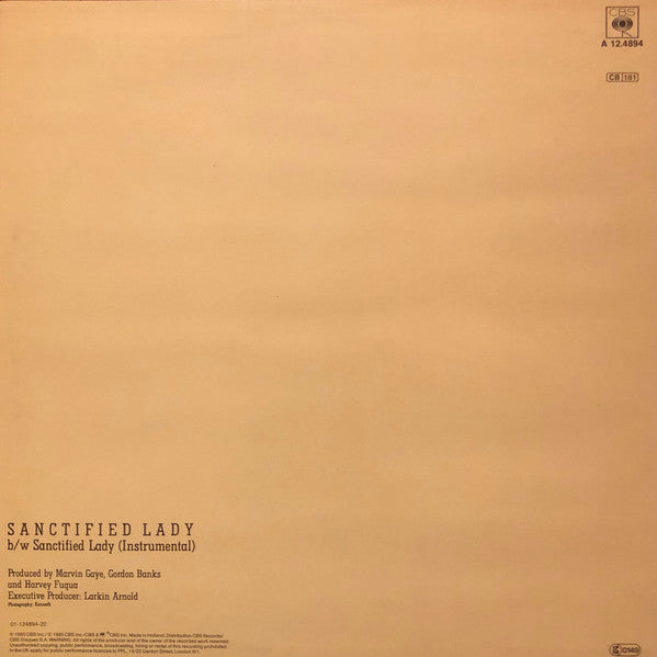 Marvin Gaye : Sanctified Lady (12", Maxi)
