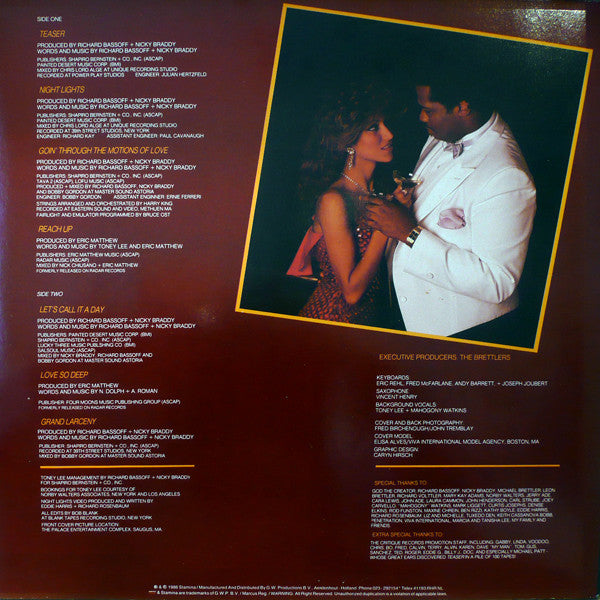 Toney Lee : Teaser (LP, Album)
