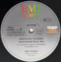 Kim Carnes : Invitation To Dance (12", Maxi)