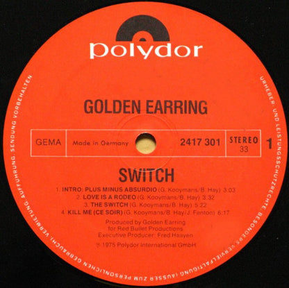 Golden Earring : Switch (LP, Album)