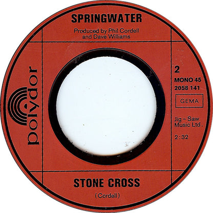 Springwater : I Will Return (7", Single, Mono)