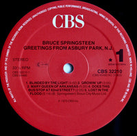 Bruce Springsteen : Greetings From Asbury Park N.J. (LP, Album, RE)
