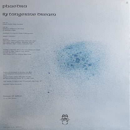 Tangerine Dream : Phaedra (LP, Album)