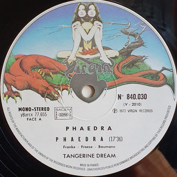 Tangerine Dream : Phaedra (LP, Album)