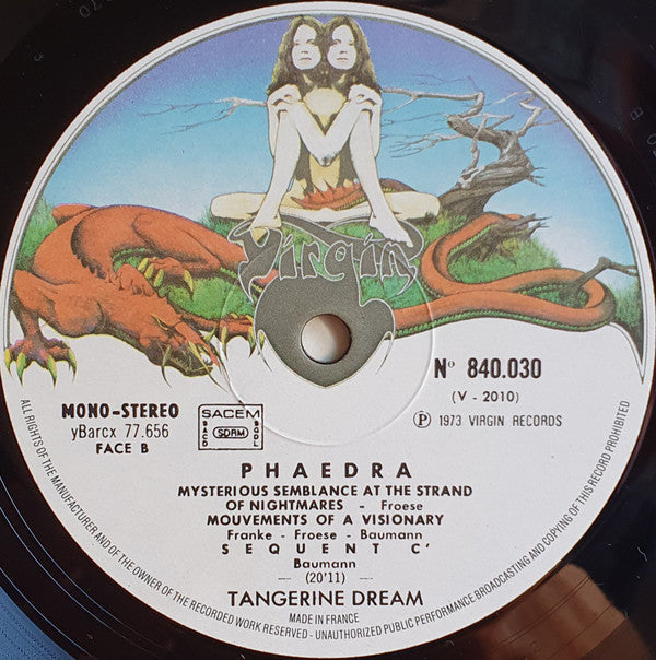 Tangerine Dream : Phaedra (LP, Album)