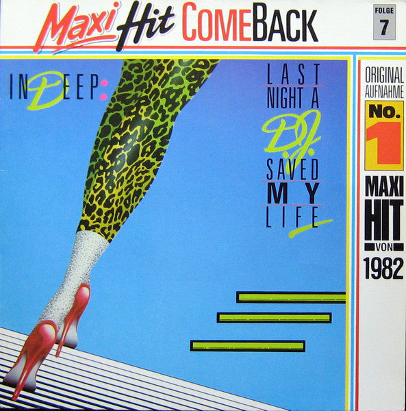 Indeep : Last Night A D.J. Saved My Life (12", Maxi, RE)