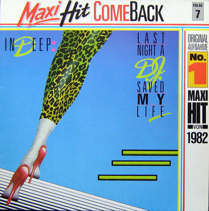 Indeep : Last Night A D.J. Saved My Life (12", Maxi, RE)