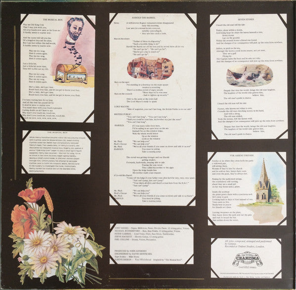 Genesis : Nursery Cryme (LP, Album, RP, Sma)