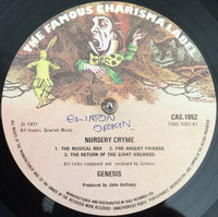 Genesis : Nursery Cryme (LP, Album, RP, Sma)