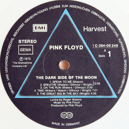 Pink Floyd : The Dark Side Of The Moon (LP, Album, Ltd, RE, Whi)