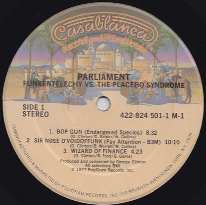 Parliament : Funkentelechy Vs. The Placebo Syndrome (LP, Album, RE)