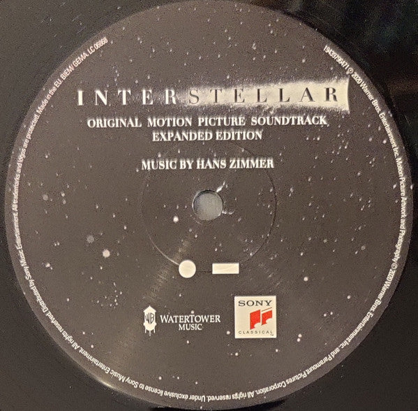 Hans Zimmer : Interstellar (Original Motion Picture Soundtrack) (3xLP + LP, S/Sided, Etch + Album, RE, Exp)