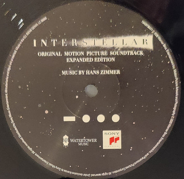 Hans Zimmer : Interstellar (Original Motion Picture Soundtrack) (3xLP + LP, S/Sided, Etch + Album, RE, Exp)