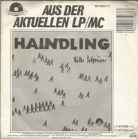 Haindling : Lang Scho Nimmer G'sehn (7", Single)
