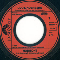Udo Lindenberg : Horizont (7", Single)
