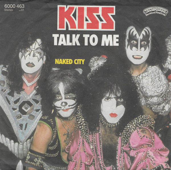 Kiss : Talk To Me (7", Single)
