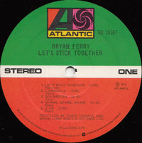 Bryan Ferry : Let's Stick Together (LP, Album, Comp, PR )