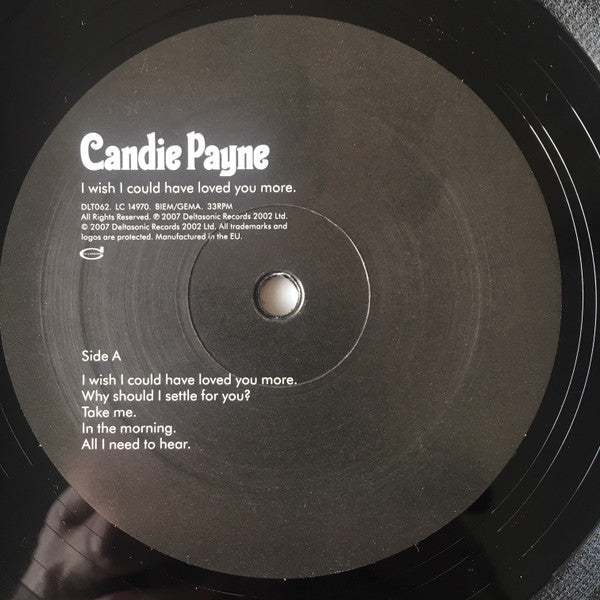 Candie Payne : I Wish I Could Have Loved You More (LP, Album)