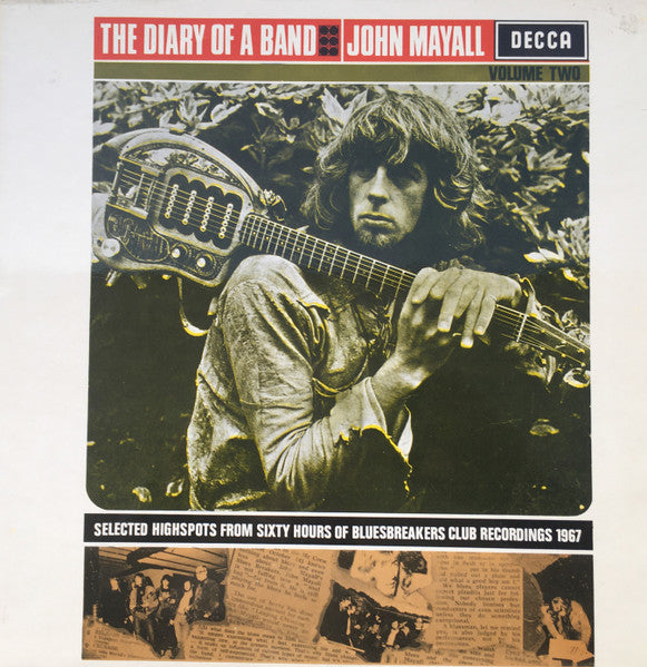 John Mayall : The Diary Of A Band Volume Two (LP, Album, RE)