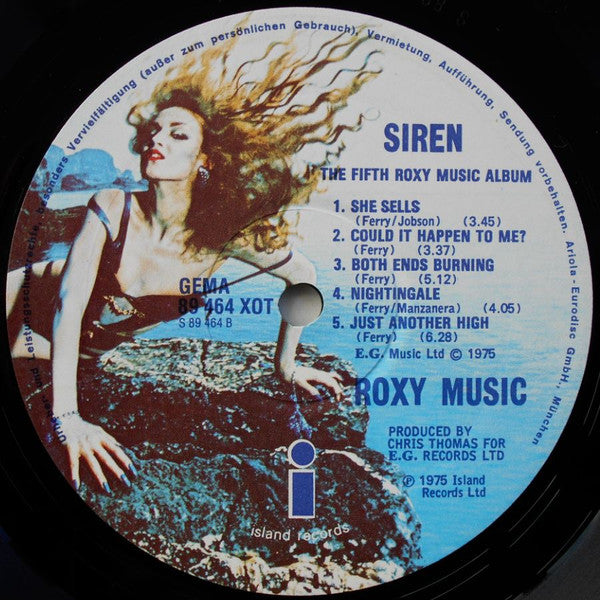 Roxy Music : Siren (LP, Album)