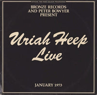 Uriah Heep : Uriah Heep Live (2xLP, Album)