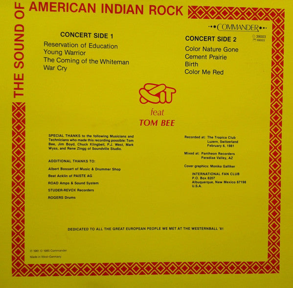 Xit (4) : Drums Across The Atlantic (LP, Album)