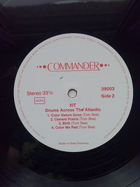 Xit (4) : Drums Across The Atlantic (LP, Album)