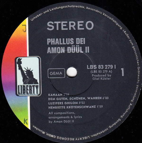 Amon Düül II : Phallus Dei (LP, Album)
