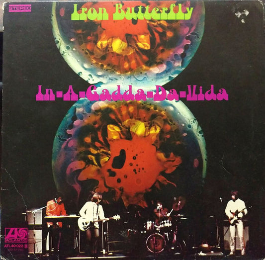 Iron Butterfly : In-A-Gadda-Da-Vida (LP, Album, RE)