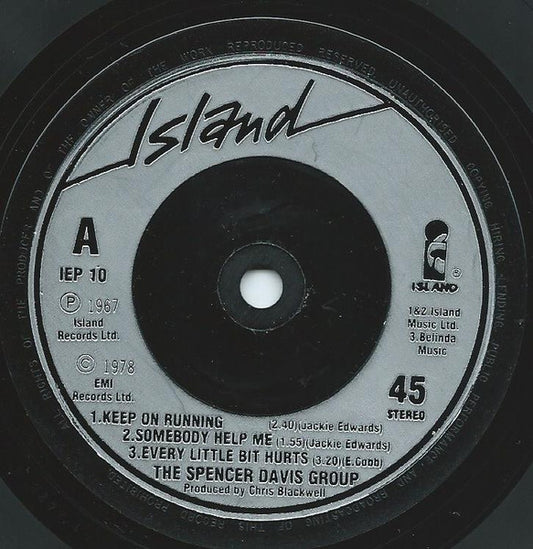 The Spencer Davis Group : The Spencer Davis Group (7", EP, Comp)