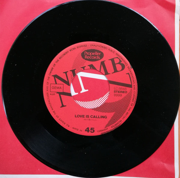 Number Nine* : All In The Mind / Love Is Calling (7", Single)