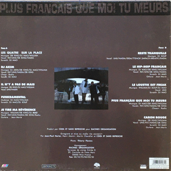 Cool Et Sans Reproche : Plus Français Que Moi Tu Meurs (LP, Album)