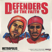 Saukrates & Kardinal Offishall / Defenders Of The Faith (3) : Doin' It / Metropolis (12")