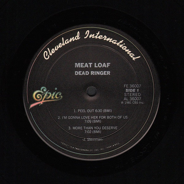 Meat Loaf : Dead Ringer (LP, Album, Ter)