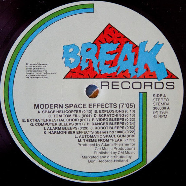 Adams & Fleisner : Digital Space Effects - Fix Your Own Mix! (12")