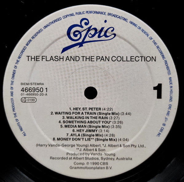 Flash And The Pan* : Collection (LP, Comp)