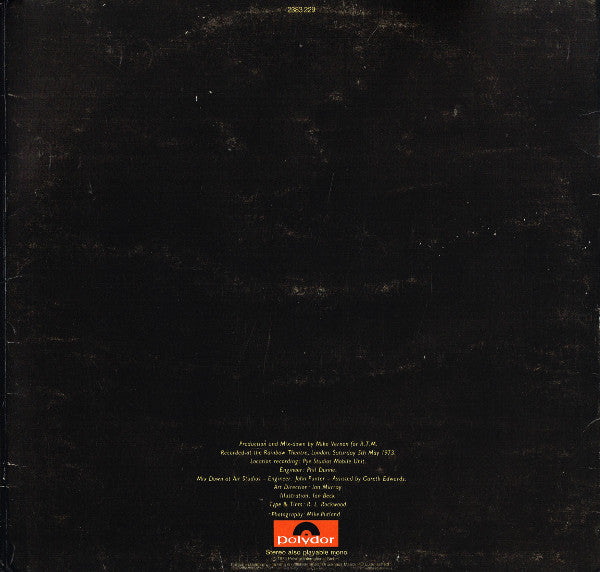 Focus (2) : At The Rainbow (LP, Album, Tri)