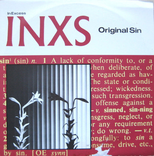 INXS (In Excess)* : Original Sin (12")