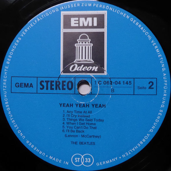 The Beatles : Yeah! Yeah! Yeah! (A Hard Day's Night) - Originals From The United Artists' Picture (LP, Album, RE)